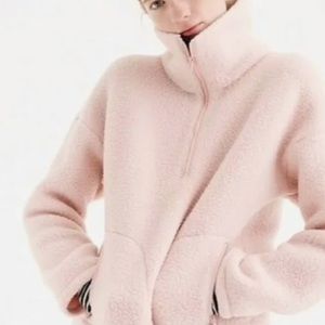 JCrew Fleece Quarter Zip